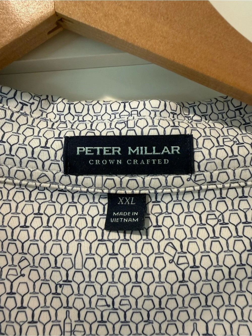 Peter Millar Performance Polo - Wine Glass - XXL
